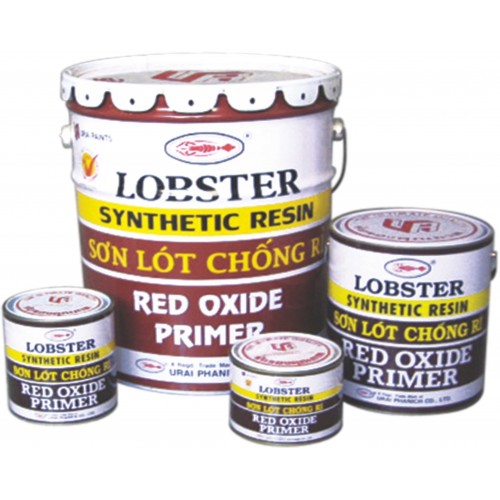 Sơn chống rỉ dùng cho kim lọai LOBSTER RED OXIDE PRIMER Sơn chống rỉ dùng cho kim lọai LOBSTER RED OXIDE PRIMER