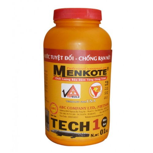 CHỐNG THẤM SÀN GỐC NHỰA ĐƯỜNG MENKOTE TECH 1 (Lon/1kg)