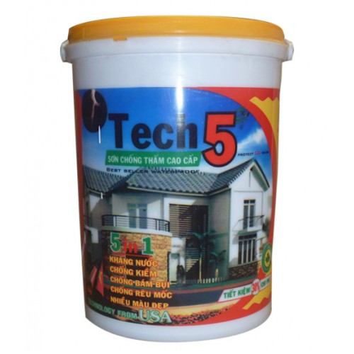 CHỐNG THẤM TECH5 5KG