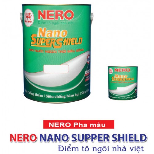 Sơn Ngoại Thất Nero NANOSUPER SHIELD